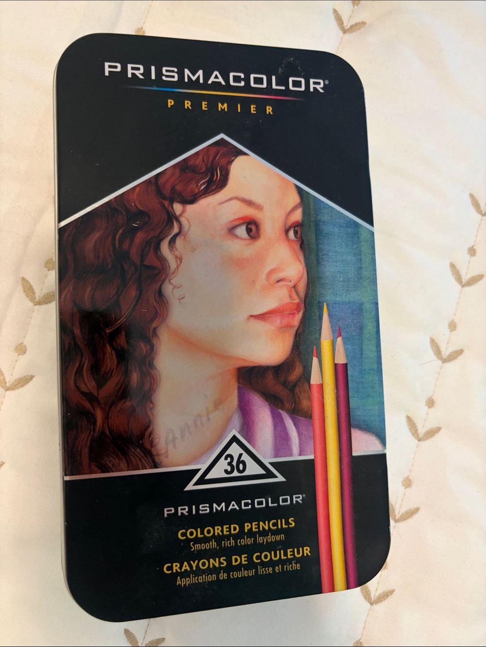 Premier Colored Pencils Tin - 36 Count Pre-Sharpened